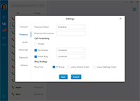 linkus settings call tb bizcloud asia